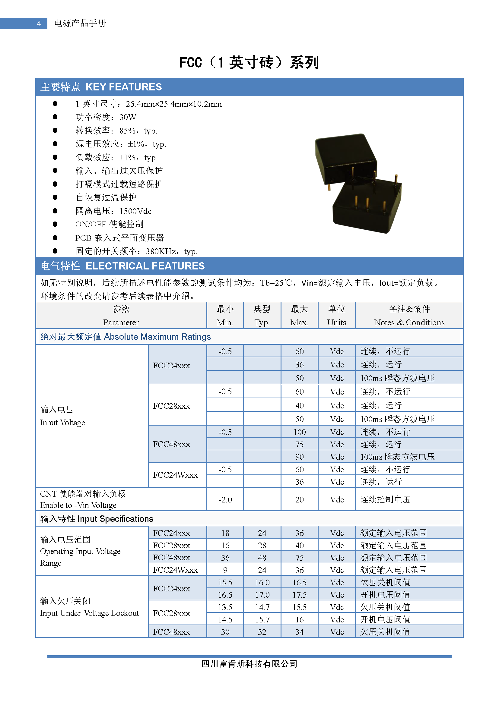 FCC(1英寸)(图1)